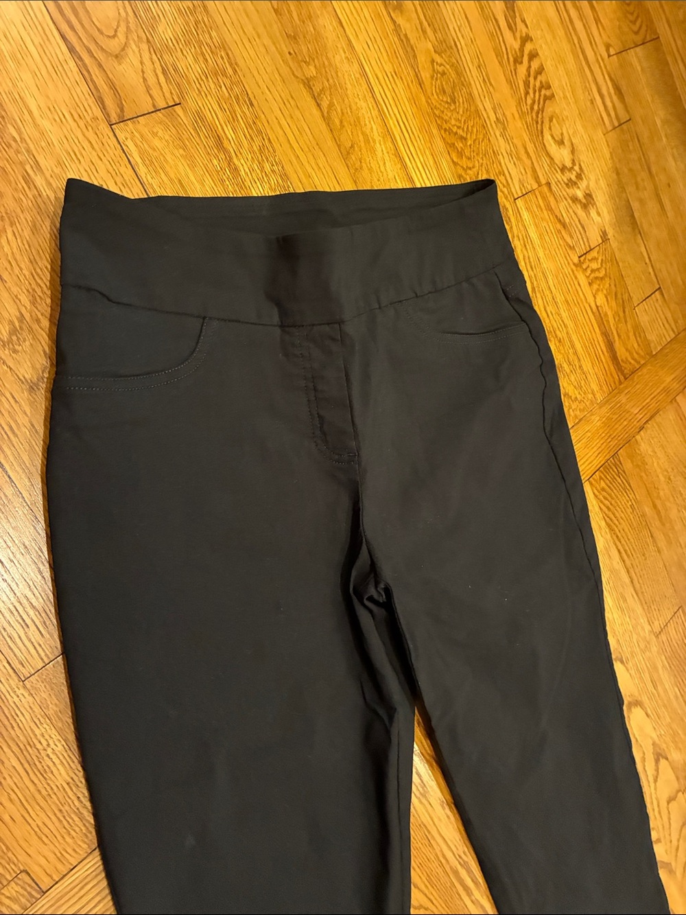 Ruby Rd. Black Cropped Pull-On Pants - Picture 3 of 4
